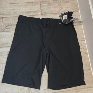 Hurley Phantom Boardwalk Shorts NWT - Black Sz 36